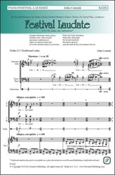 Festival Laudate SATB choral sheet music cover